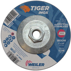 5X1/4 TIGER INOX TYPE 27 GRIND WHL - Americas Industrial Supply