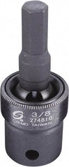 Sunex Tools - 1/2" Drive, 3/8" Impact Hex Bit Socket - Americas Industrial Supply