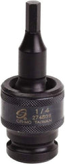 Sunex Tools - 1/2" Drive, 1/4" Impact Hex Bit Socket - Americas Industrial Supply