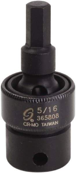 Sunex Tools - 3/8" Drive, 5/16" Impact Hex Bit Socket - Americas Industrial Supply