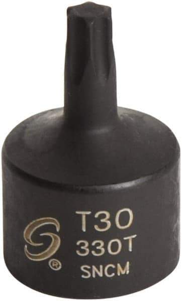 Sunex Tools - 3/8" Drive, T30 Impact Torx Bit Socket - Americas Industrial Supply