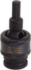 Sunex Tools - 3/8" Drive, 7mm Impact Hex Bit Socket - Americas Industrial Supply