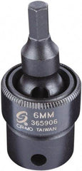 Sunex Tools - 3/8" Drive, 6mm Impact Hex Bit Socket - Americas Industrial Supply