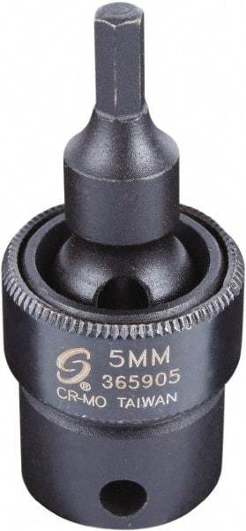 Sunex Tools - 3/8" Drive, 5mm Impact Hex Bit Socket - Americas Industrial Supply