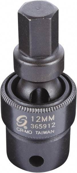 Sunex Tools - 3/8" Drive, 12mm Impact Hex Bit Socket - Americas Industrial Supply