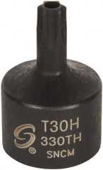 Sunex Tools - 3/8" Drive, T30H Impact Torx Bit Socket - Americas Industrial Supply