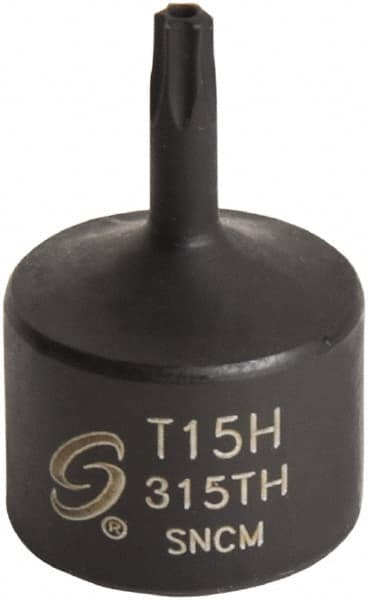 Sunex Tools - 3/8" Drive, T15H Impact Torx Bit Socket - Americas Industrial Supply