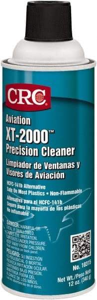 CRC - 12 Ounce Aerosol Electrical Grade Cleaner/Degreaser - 30,200 Volt Dielectric Strength, Nonflammable - Americas Industrial Supply