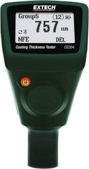 Extech - 0 to 78.7 mil LCD Coating Thickness Gage - For Use with Ferrous/Nonferrous Coatings - Americas Industrial Supply