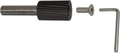 Controx - 24.64mm Diam, 1-1/2" LOC, Plain End, Powdered Metal Diamond Pattern Router Bit - Right Hand Cut, 3-1/2" OAL - Americas Industrial Supply