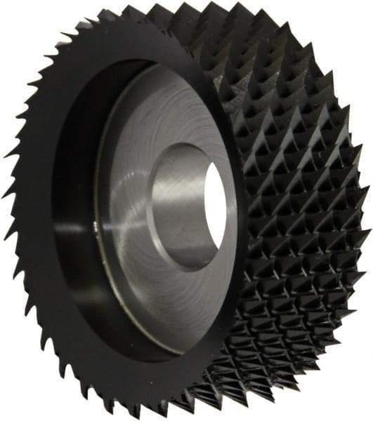 Controx - 49mm Diam, 0.63" LOC, Plain End, Powdered Metal Diamond Pattern Router Bit - Right Hand Cut, 16mm OAL - Americas Industrial Supply