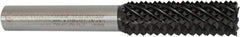 Controx - 17mm Diam, 2" LOC, Plain End, Powdered Metal Diamond Pattern Router Bit - Right Hand Cut, 4-1/2" OAL - Americas Industrial Supply