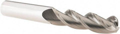 M.A. Ford - 5/8", 3 Flute, Solid Carbide, 1/4" Corner Radius End Mill - 5" OAL, 2-1/2" LOC - Americas Industrial Supply