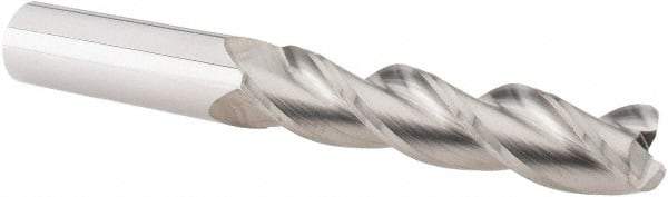 M.A. Ford - 1/2", 3 Flute, Solid Carbide, 1/16" Corner Radius End Mill - 4" OAL, 2-1/4" LOC - Americas Industrial Supply