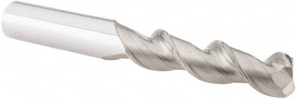 M.A. Ford - 1/2", 2 Flute, Solid Carbide, 1/8" Corner Radius End Mill - 4" OAL, 2" LOC - Americas Industrial Supply