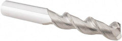 M.A. Ford - 1/2", 2 Flute, Solid Carbide, 1/8" Corner Radius End Mill - 4" OAL, 2" LOC - Americas Industrial Supply