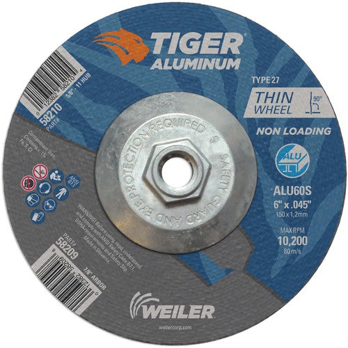 6X.045 TIGER ALUM T27 C/O WHL - Americas Industrial Supply
