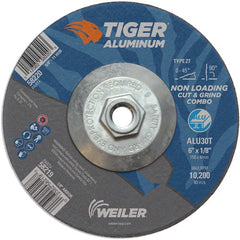 6X1/8 TIGER ALUM T27 COMBO WHL - Americas Industrial Supply