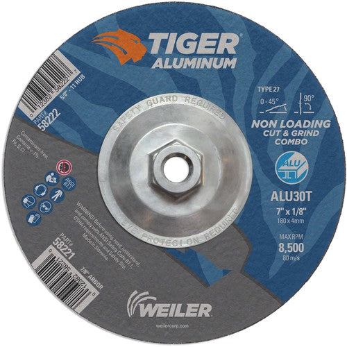 7X1/8 TIGER ALUM T27 COMBO WHL - Americas Industrial Supply