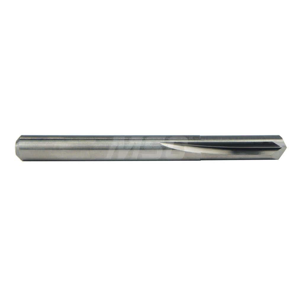 Die Drill Bit: 0.3680″ Dia, 135 °, Solid Carbide Bright Finish, 1″ Flute Length, 2-1/2″ OAL