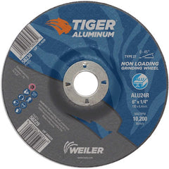6X1/4 TIGER ALUM T27 GRIND WHL - Americas Industrial Supply