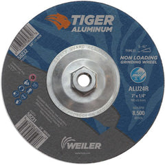 7X1/4 TIGER ALUM T27 GRIND WHL - Americas Industrial Supply