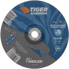 9X1/4 TIGER ALUM T27 GRIND WHL - Americas Industrial Supply