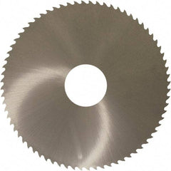 Controx - 1-3/4" Diam x 0.018" Blade Thickness x 1/2" Arbor Hole Diam, 36 Tooth Slitting and Slotting Saw - Arbor Connection, Right Hand, Uncoated, Solid Carbide, 15° Rake, Concave Ground - Americas Industrial Supply