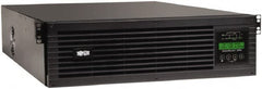 Tripp-Lite - 20 Amp, 3,000 VA, Tower & Rack Mount Online Backup Uninterruptible Power Supply - Backup 4 min with Full Load & 13.2 min with Half Load, 120 VAC Input & Output, 2,700 Watt Output, 1 Phases, 9 Outlets - Americas Industrial Supply