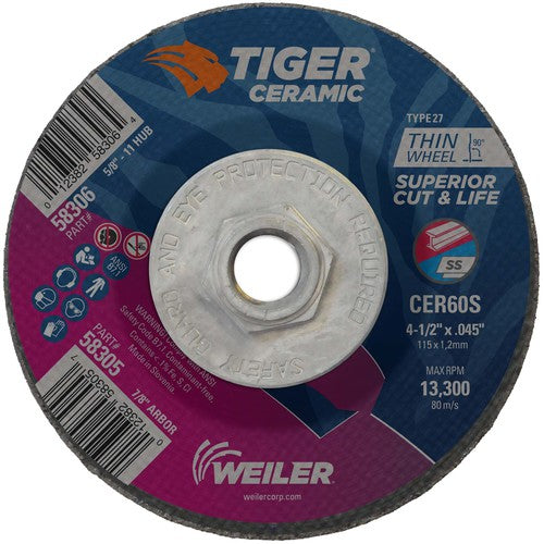 ‎4-1/2X.045 TIGER CERAMIC TYPE - Americas Industrial Supply