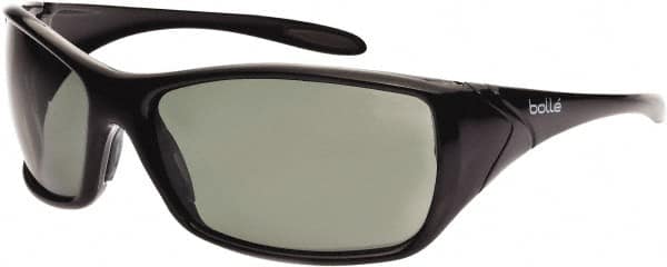 bolle SAFETY - Smoke Lenses, Framed Safety Glasses - Anti-Fog, Scratch Resistant, Size M, Wrap Around - Americas Industrial Supply