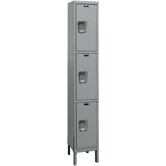 Hallowell - 3 Door, 3 Tier, Premium Wardrobe Lockers - Americas Industrial Supply