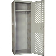 Hallowell - 1 Door, 1 Tier, Welded Locker - Americas Industrial Supply