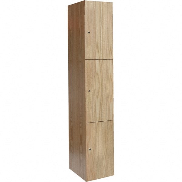 Hallowell - 3 Door, 3 Tier, Premium Wardrobe Lockers - Americas Industrial Supply