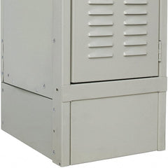 Hallowell - 24" Wide x 6" High, Locker UL Greenguard Gold Product Certified for Low Chemical Emissions UL.COM/GG UL 2818 - Americas Industrial Supply