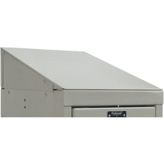 Hallowell - 8" High x 24" Deep, Locker UL Greenguard Gold Product Certified for Low Chemical Emissions UL.COM/GG UL 2818 - Americas Industrial Supply