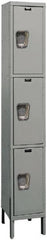 Hallowell - 3 Door, 3 Tier, Premium Wardrobe Lockers - Americas Industrial Supply