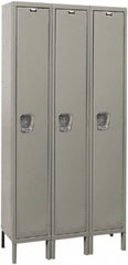 Hallowell - 3 Door, 1 Tier, Premium Wardrobe Lockers - Americas Industrial Supply