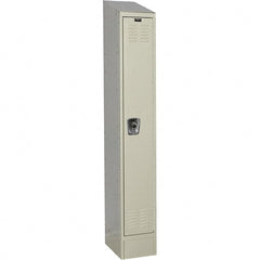 Hallowell - 1 Door, 1 Tier, Ready-Built Wardrobe & Box Lockers - Americas Industrial Supply