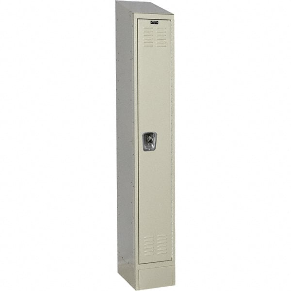 Hallowell - 1 Door, 1 Tier, Ready-Built Wardrobe & Box Lockers - Americas Industrial Supply