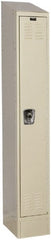 Hallowell - 1 Door, 1 Tier, Ready-Built Wardrobe & Box Lockers - Americas Industrial Supply