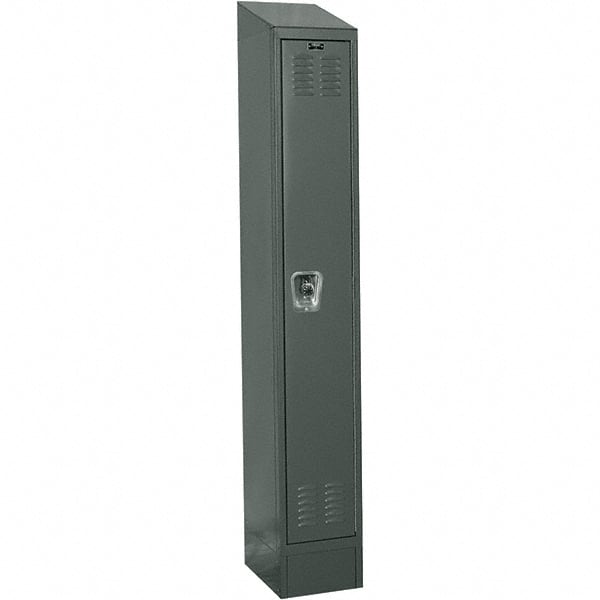 Hallowell - 1 Door, 1 Tier, Ready-Built Wardrobe & Box Lockers - Americas Industrial Supply