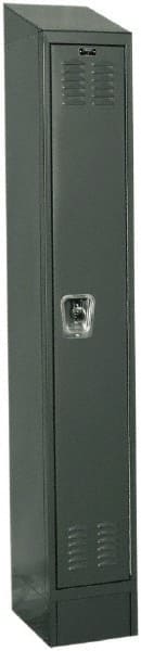 Hallowell - 1 Door, 1 Tier, Ready-Built Wardrobe & Box Lockers - Americas Industrial Supply