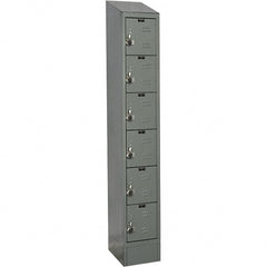 Hallowell - 6 Door, 6 Tier, Ready-Built Wardrobe & Box Lockers - Americas Industrial Supply
