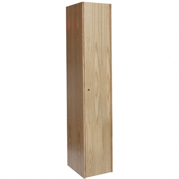 Hallowell - 3/4" Wide x 72" High x 18" Deep, Locker Finished End Panels - Americas Industrial Supply