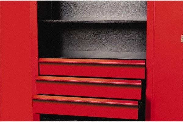 Hallowell - Steel Workbench & Workstation Drawer Kit - 24" Deep, 15" High, Use with Fort Knox & DuraTough All-Welded Cabinets, Fort Knox Modular Utility Storage & Workbench System - Americas Industrial Supply