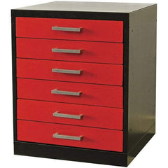 Hallowell - Steel Workbench & Workstation Pedestal - 24" Deep, 32" High, Use with Fort Knox Modular Utility Storage & Workbench System - Americas Industrial Supply