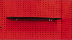 Hallowell - Steel Workbench & Workstation Shelf - 5" Deep, 1" High, Use with Fort Knox Modular Utility Storage & Workbench System - Americas Industrial Supply
