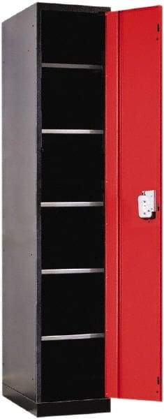 Hallowell - Steel Workbench & Workstation Locker - 24" Deep, 78" High, Use with Fort Knox Modular Utility Storage & Workbench System - Americas Industrial Supply