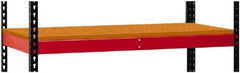 Hallowell - Workbench & Workstation Shelf - 24" Deep, 3-1/2" High, Use with Fort Knox Modular Utility Storage & Workbench System - Americas Industrial Supply